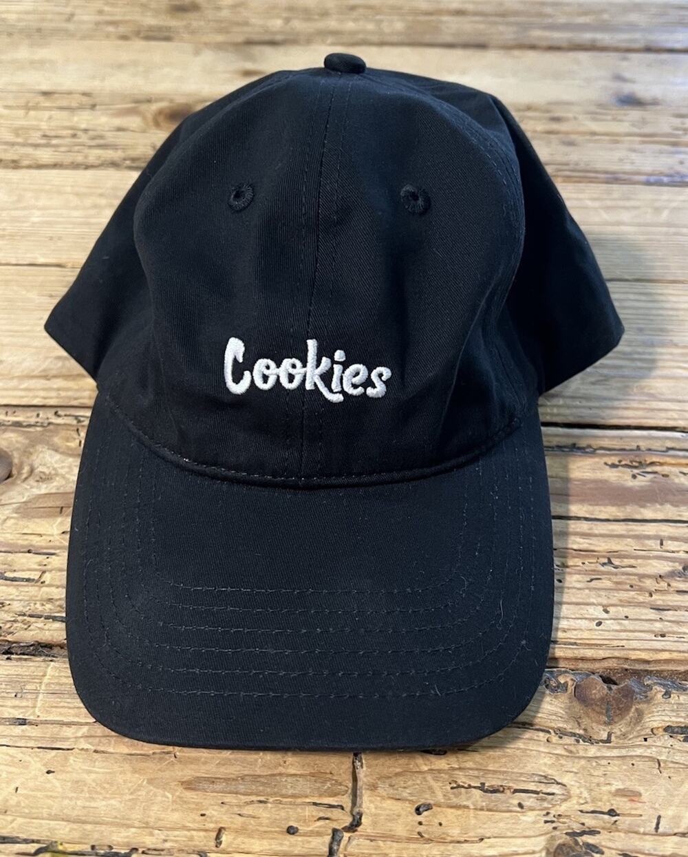 Cookies- Black Adjustable Hat NWOT